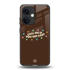 call me back phone cover | glass case for oneplus nord ce 3