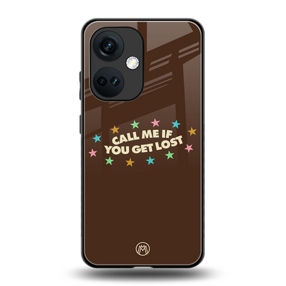 call me back phone cover | glass case for oneplus nord ce 3