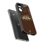 call me back phone cover | glass case for oneplus nord ce 3