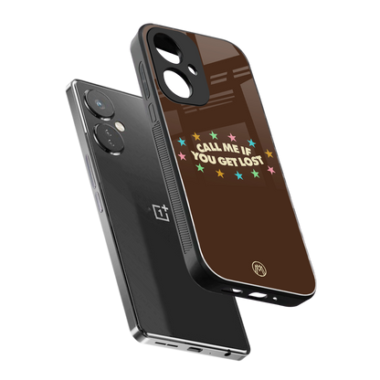 call me back phone cover | glass case for oneplus nord ce 3