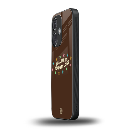 call me back phone cover | glass case for oneplus nord ce 3