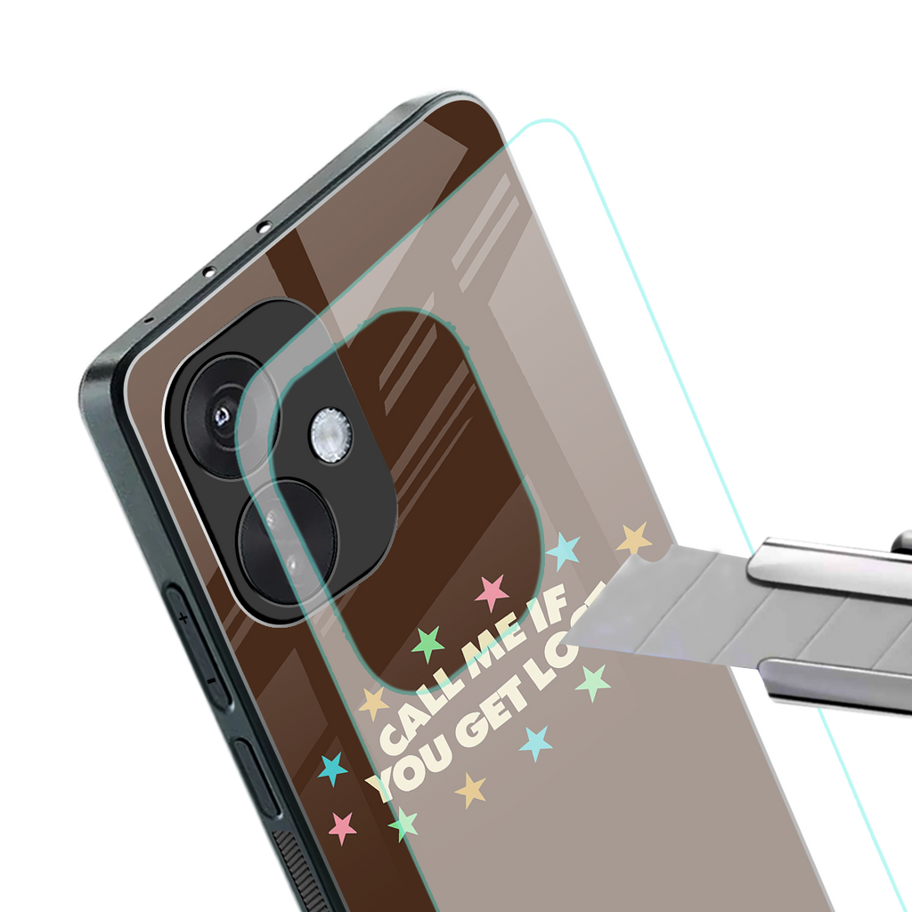 call me back phone cover | glass case for oneplus nord ce 3