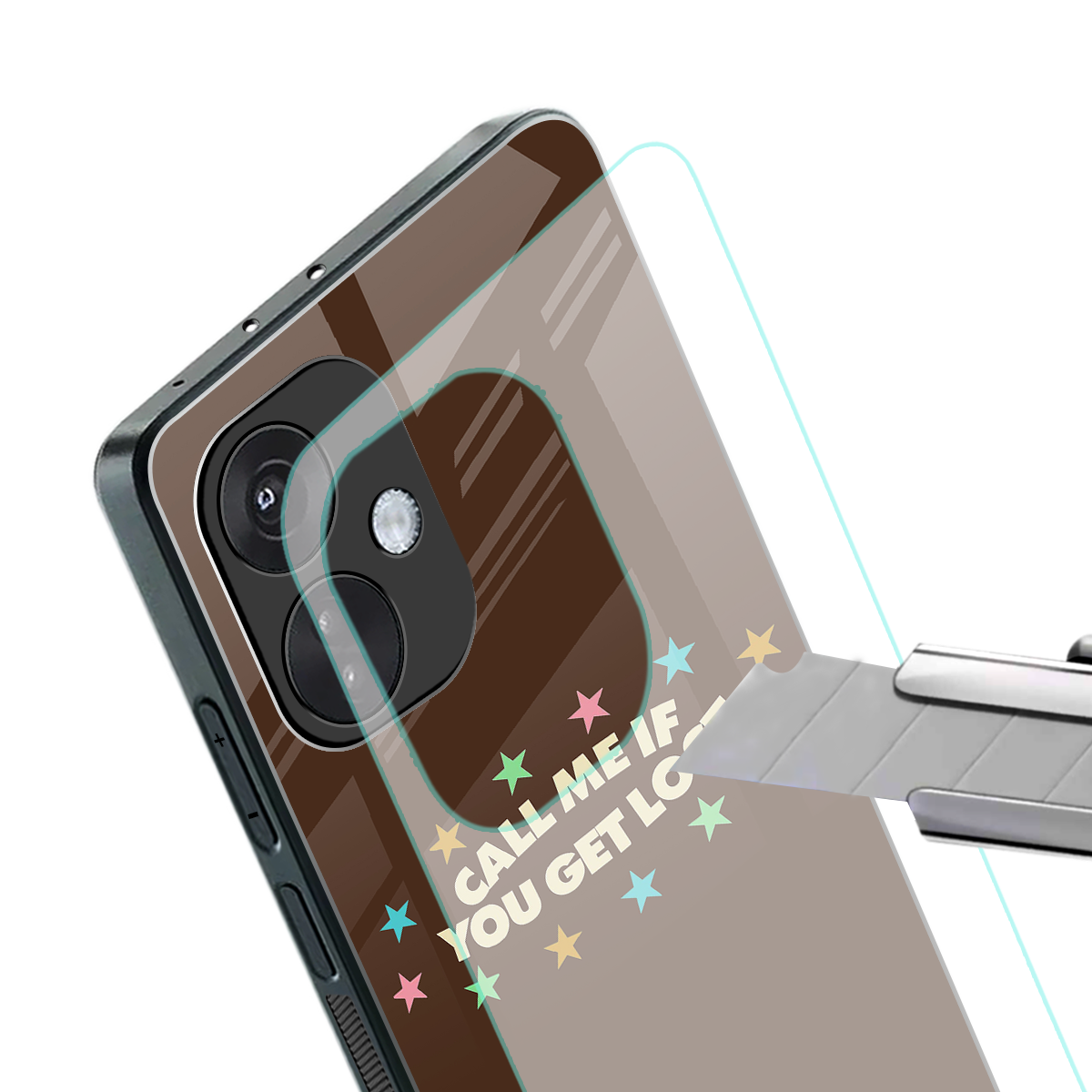 call me back phone cover | glass case for oneplus nord ce 3