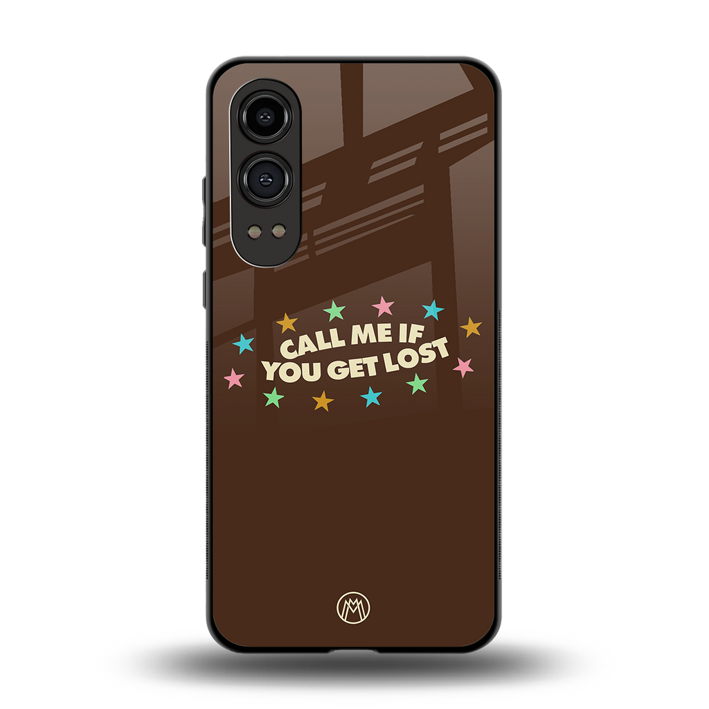 call me back phone cover | glass case for oneplus nord ce 4 lite
