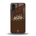call me back phone cover | glass case for oneplus nord ce 4 lite