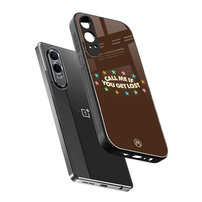 call me back phone cover | glass case for oneplus nord ce 4 lite