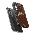 call me back phone cover | glass case for oneplus nord ce 4