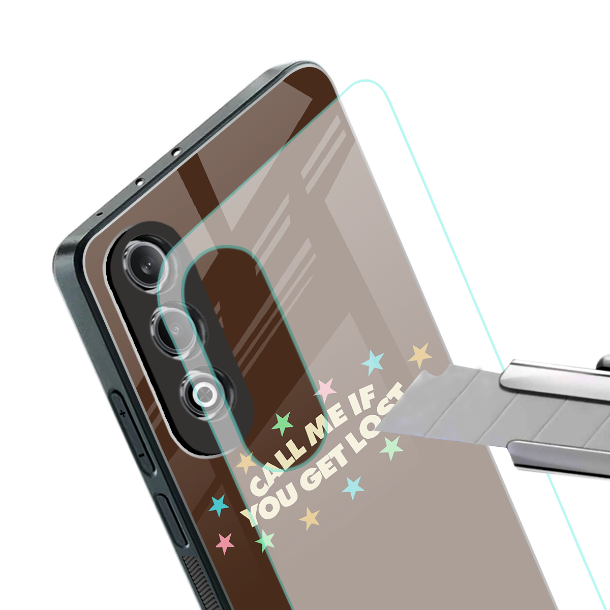 call me back phone cover | glass case for oneplus nord ce 4