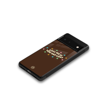 call me back phone cover | glass case for Google Pixel 6A