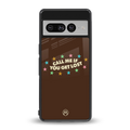 call me back phone cover | glass case for google pixel 7 pro