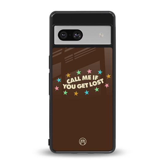 call me back phone cover | glass case for Google Pixel 7A