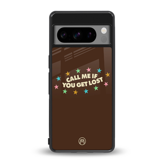 call me back phone cover | glass case for google pixel 8 pro