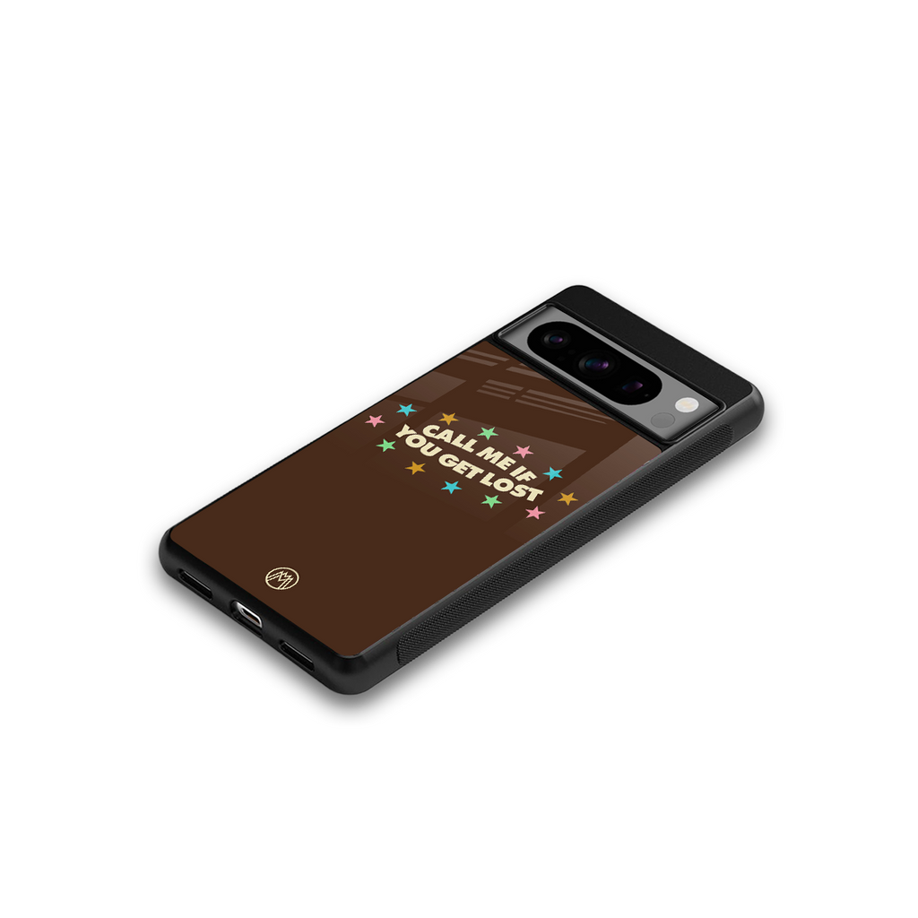 call me back phone cover | glass case for google pixel 8 pro