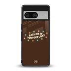 call me back phone cover | glass case for Google Pixel 8