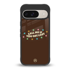 call me back phone cover | glass case for google pixel 9