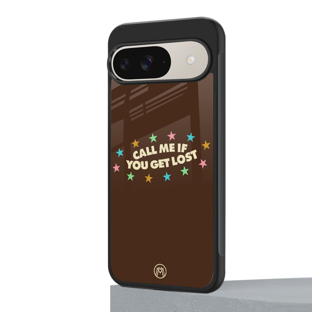 call me back phone cover | glass case for google pixel 9