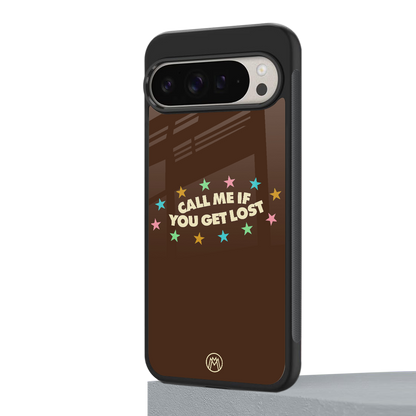 call me back phone cover | glass case for google pixel 9 pro xl