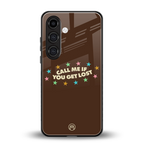 call me back phone cover | glass case for samsung galaxy s24