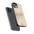 call out my name back phone cover | glass case for iphone 13 mini