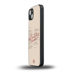 call out my name back phone cover | glass case for iphone 15 plus