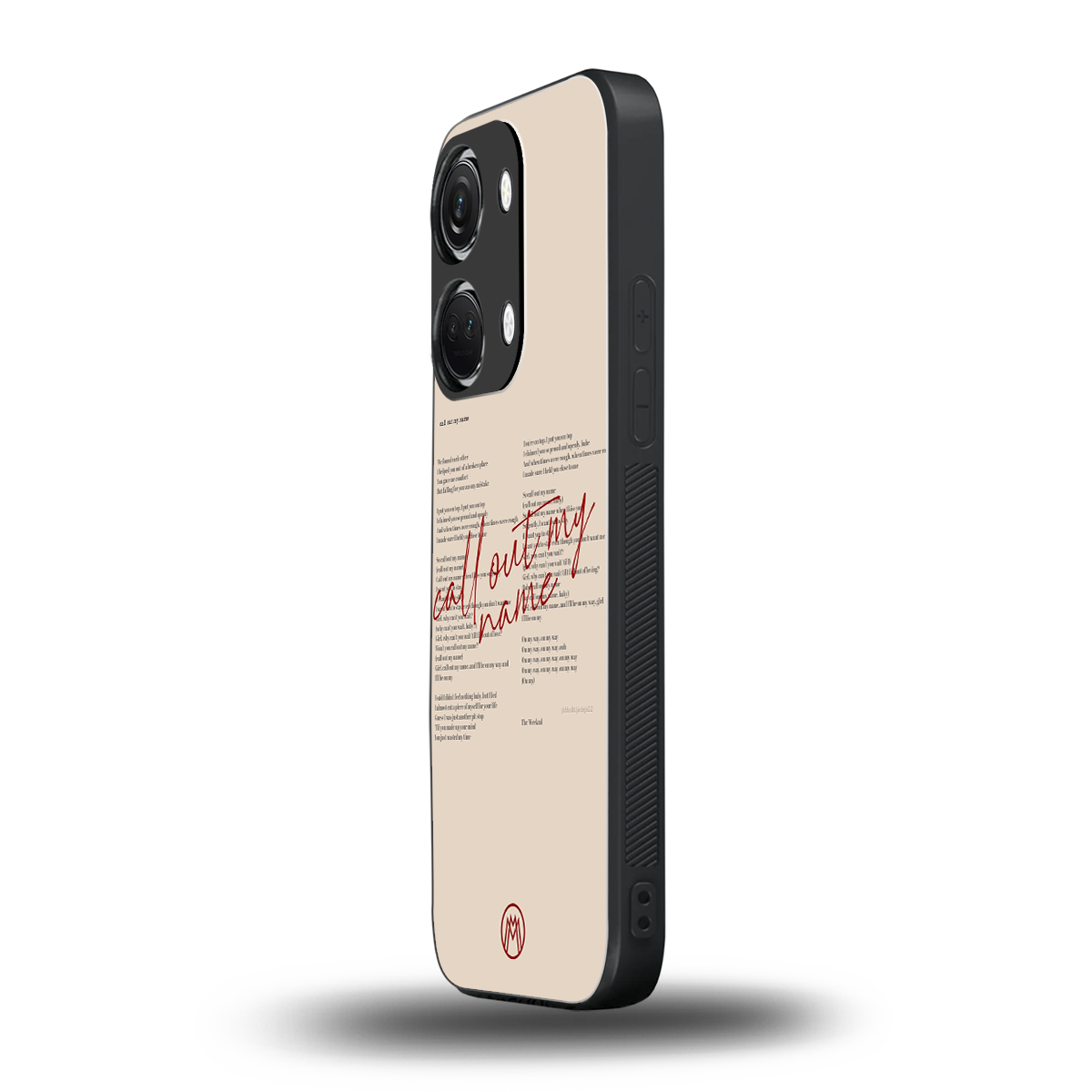 call out my name back phone cover | glass case for oneplus nord 3