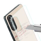 call out my name back phone cover | glass case for oneplus nord ce 4