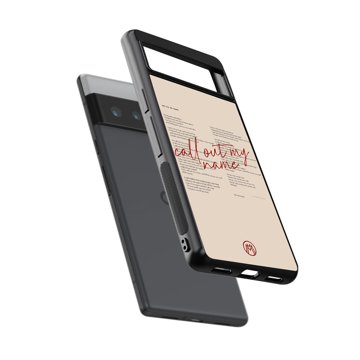 call out my name back phone cover | glass case for google pixel 6 pro