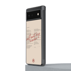 call out my name back phone cover | glass case for Google Pixel 6A