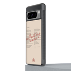 call out my name back phone cover | glass case for google pixel 8 pro