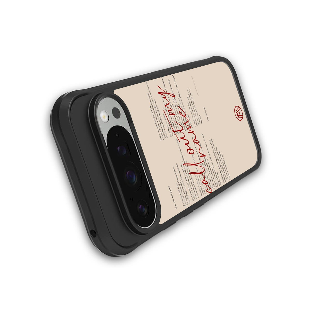 call out my name back phone cover | glass case for google pixel 9 pro