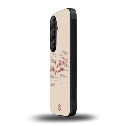 call out my name back phone cover | glass case for samsung galaxy s23 plus