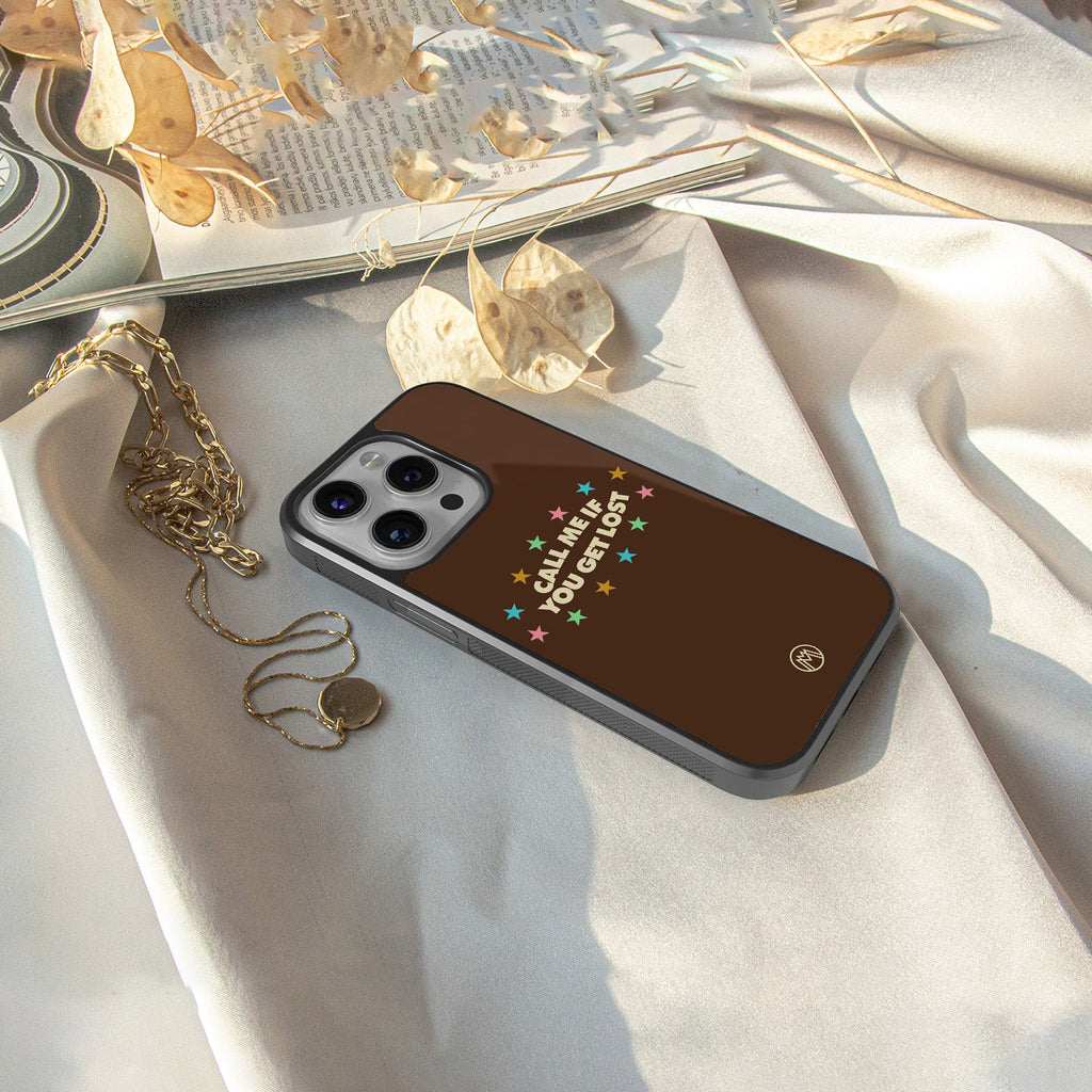 call me back phone cover | glass case for iphone 16 pro