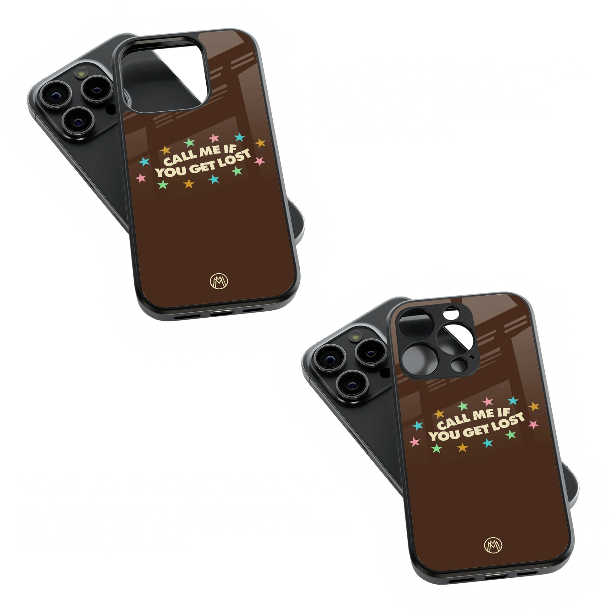 Trendy Glass Back Mobile Case for iPhone, Samsung, Redmi, OnePlus, Google Pixel, Motorola