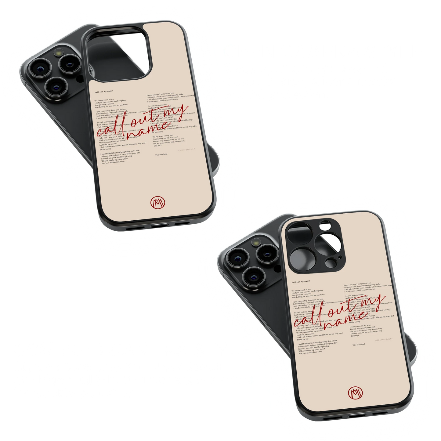 Trendy Glass Back Mobile Case for iPhone, Samsung, Redmi, OnePlus, Google Pixel, Motorola