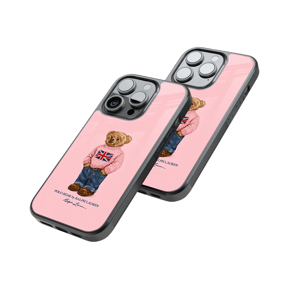Protective Glass Back Phone Case Compatible with iPhone, Samsung, OnePlus, Pixel & More