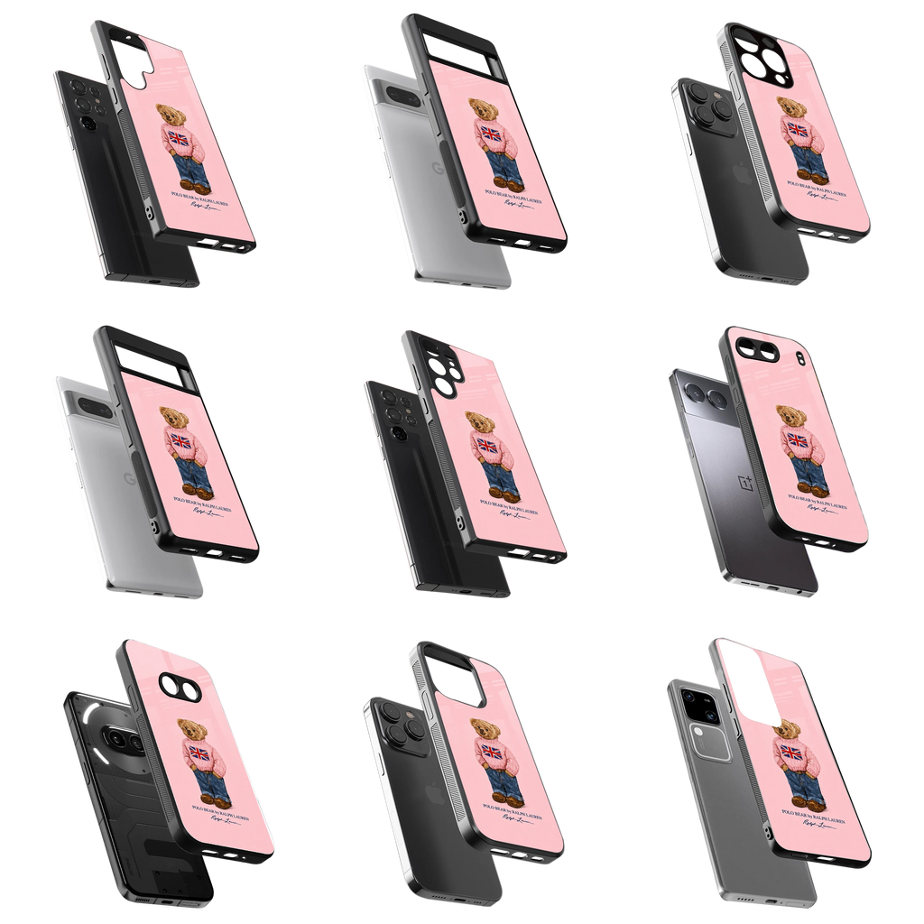 Durable Glass Back Mobile Case for iPhone, Samsung, OnePlus, Google Pixel, Redmi, Vivo, Oppo
