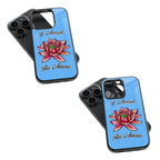 Trendy Glass Back Mobile Case for iPhone, Samsung, Redmi, OnePlus, Google Pixel, Motorola