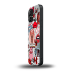 cancer aesthetic collage back phone cover | glass case for nothing phone 1