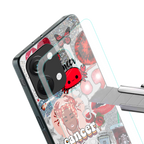 cancer aesthetic collage back phone cover | glass case for oneplus nord 3