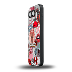 cancer aesthetic collage back phone cover | glass case for oneplus nord 4