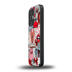 cancer aesthetic collage back phone cover | glass case for oneplus nord ce 3