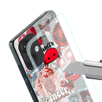 cancer aesthetic collage back phone cover | glass case for oneplus nord ce 3