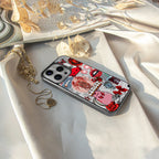 cancer aesthetic collage back phone cover | glass case for iphone 16
