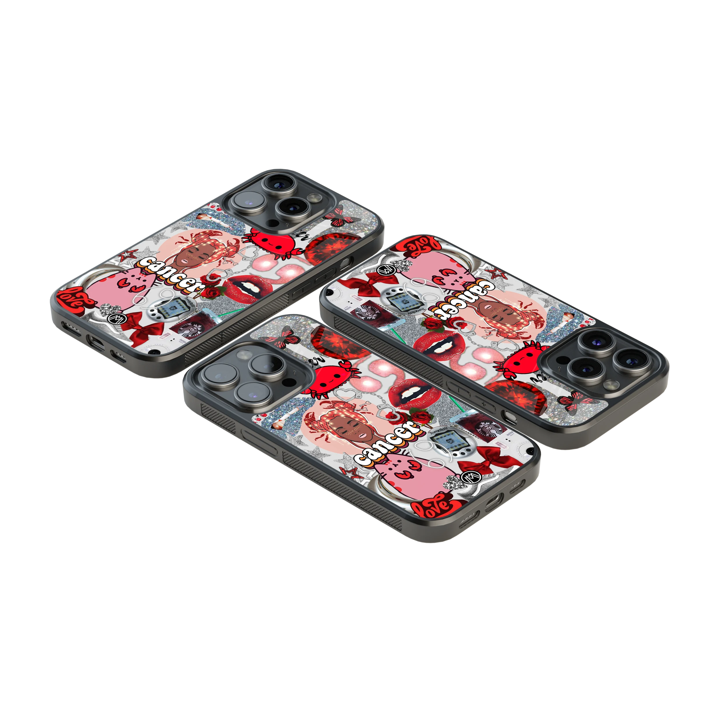 Luxury Glass Back Mobile Cover for iPhone, Samsung Galaxy, OnePlus, Pixel, Redmi & More