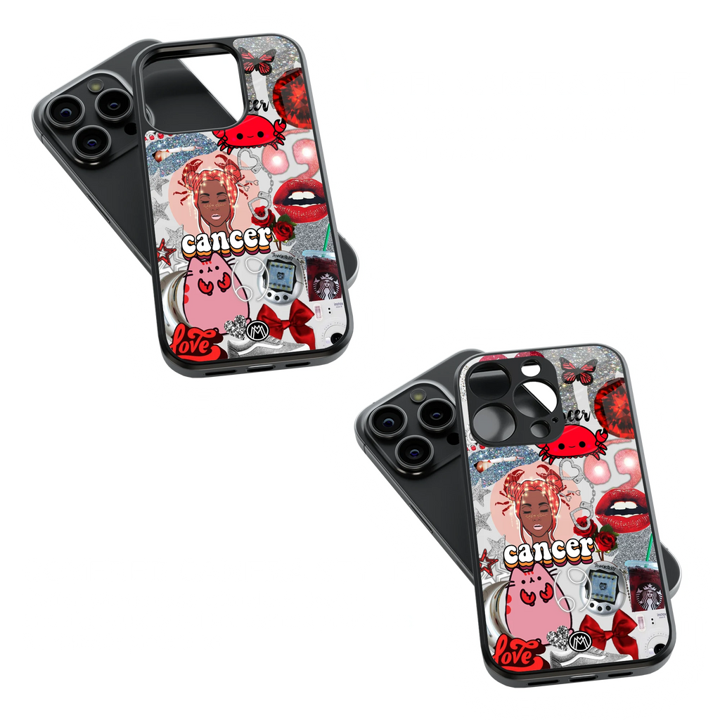 Trendy Glass Back Mobile Case for iPhone, Samsung, Redmi, OnePlus, Google Pixel, Motorola