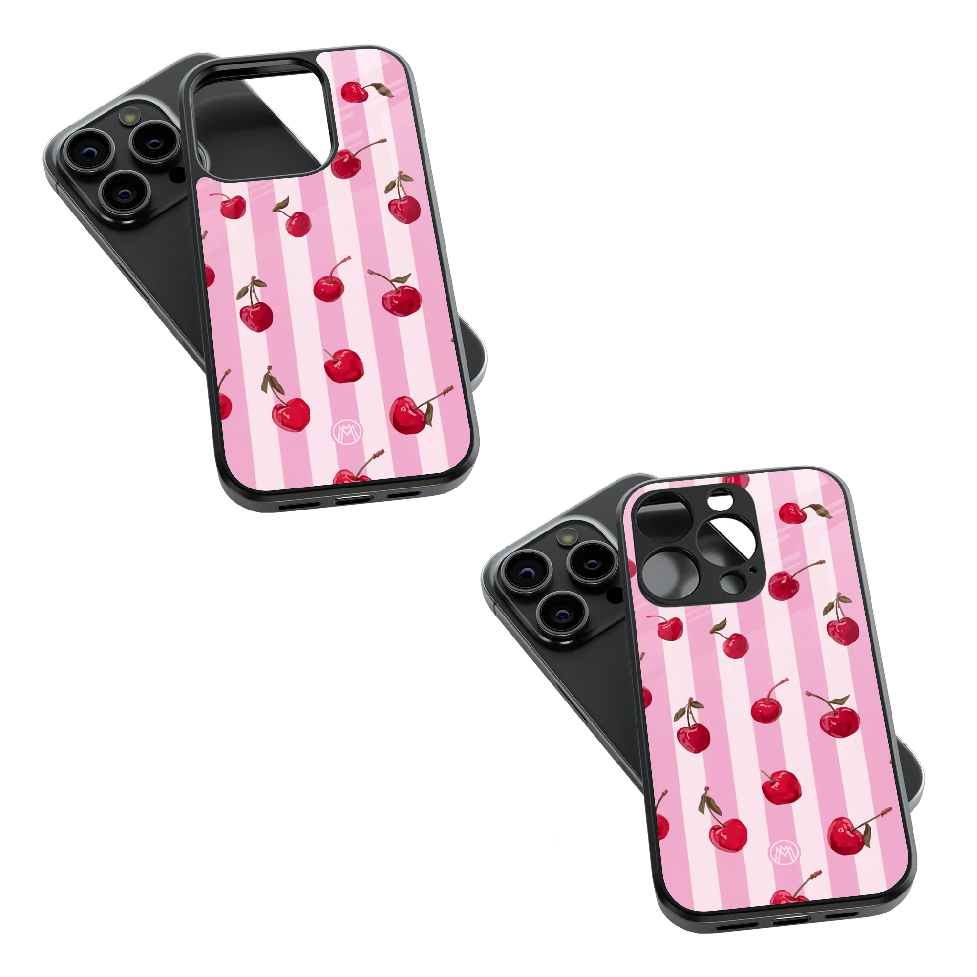 Trendy Glass Back Mobile Case for iPhone, Samsung, Redmi, OnePlus, Google Pixel, Motorola