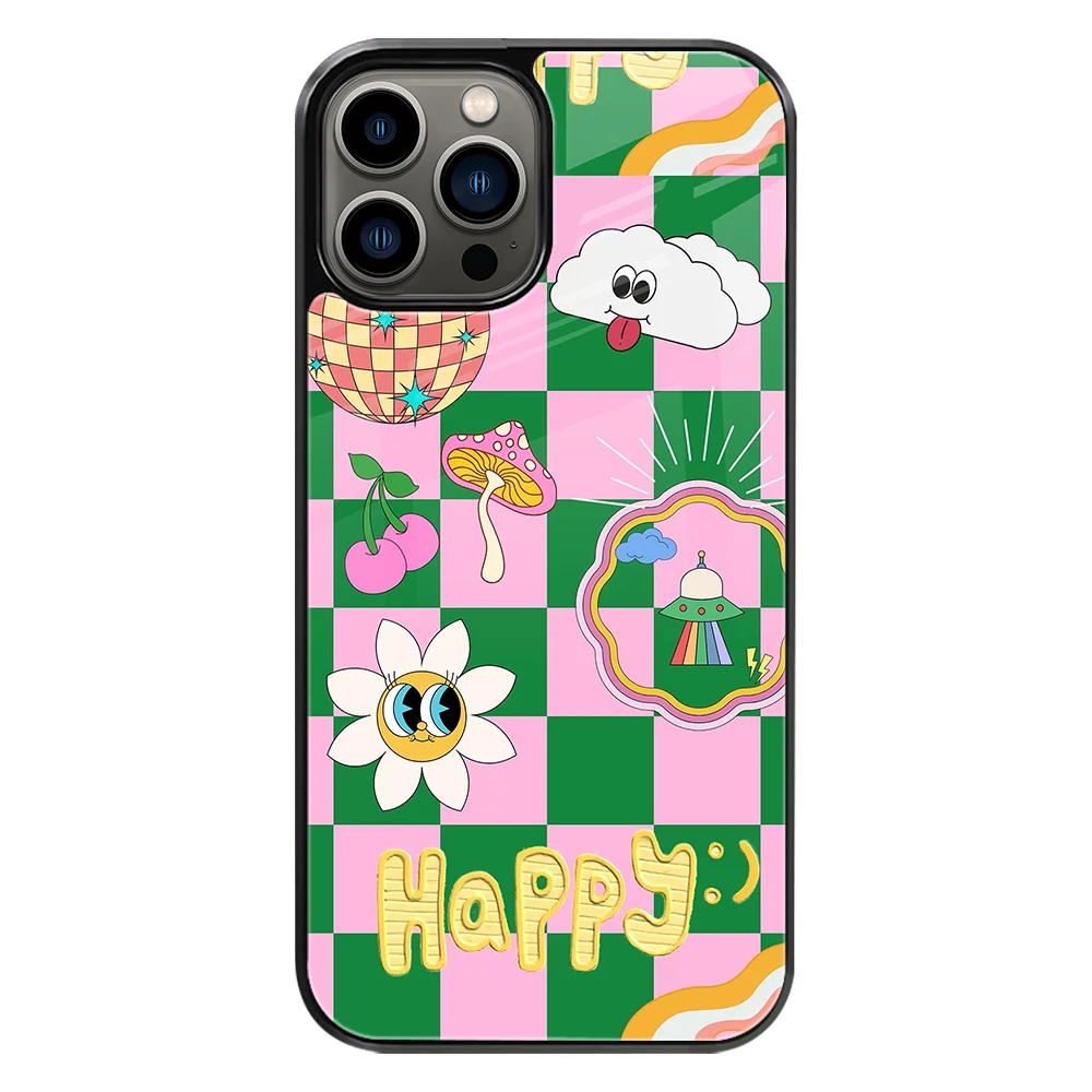 Premium Glass Back Mobile Phone Cover for iPhone, Samsung, OnePlus, Google Pixel, Redmi, Oppo, Vivo & Realme