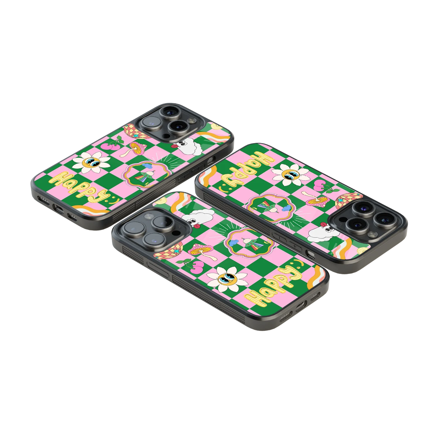Luxury Glass Back Mobile Cover for iPhone, Samsung Galaxy, OnePlus, Pixel, Redmi & More