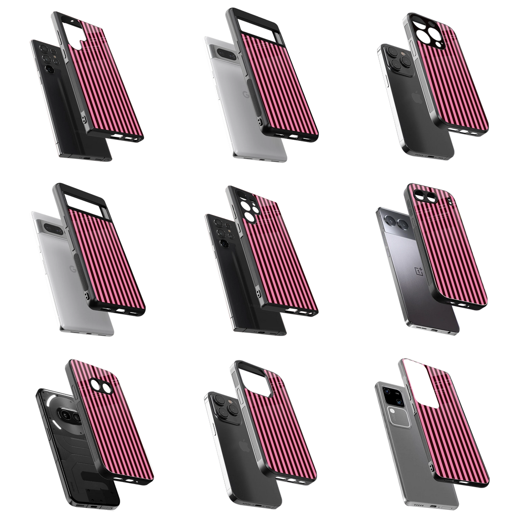 Durable Glass Back Mobile Case for iPhone, Samsung, OnePlus, Google Pixel, Redmi, Vivo, Oppo