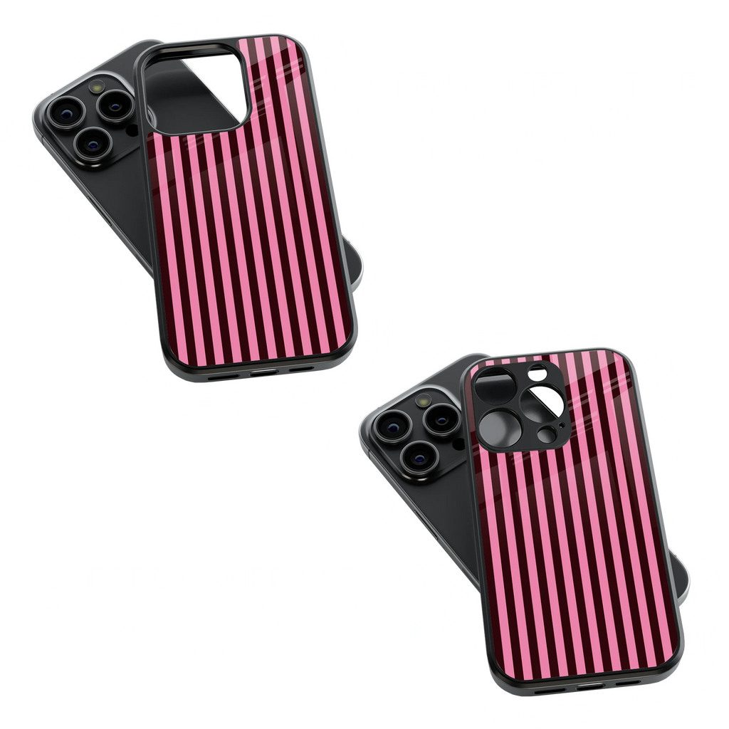 Trendy Glass Back Mobile Case for iPhone, Samsung, Redmi, OnePlus, Google Pixel, Motorola